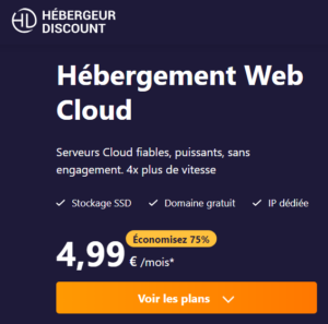 Hébergement web cloud