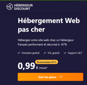 Hébergement web pas cher