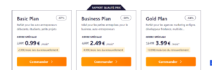 Hébergement web pas cher hébergeur discount