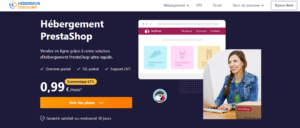 hébergement prestashop