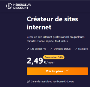 créer son site web